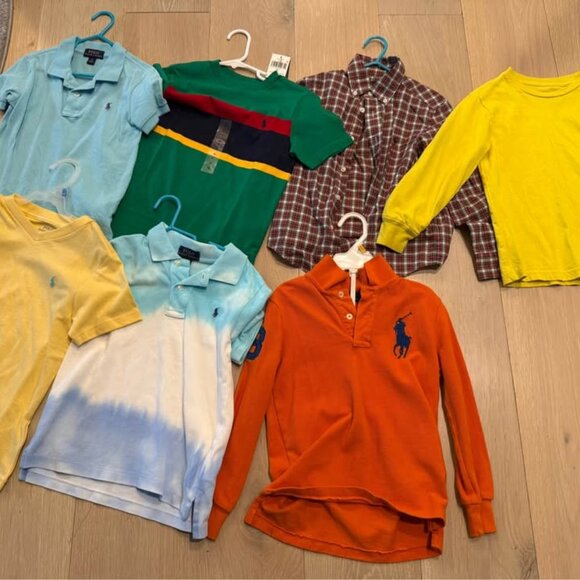 Polo Boys Bundle – 7 Shirts Size 5 - Picture 1 of 5